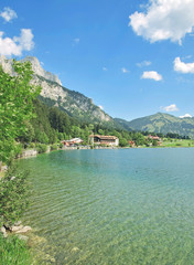 der Haldensee im Tannheimer Tal in Tirol,Österreich