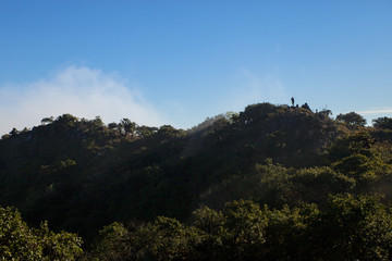 Landscape view of Chiang dao mountain area, Chiang mai, Thailand