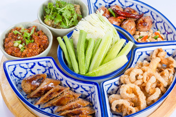 KhanToke northern food Thailand