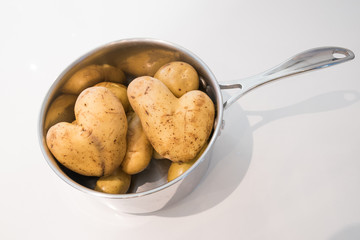 Pommes de terre spéciales saint valentin