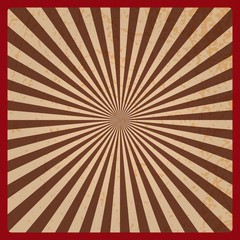 Brown vintage background with a red border. Vector. EPS 10.