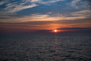 Sunrise over Lake