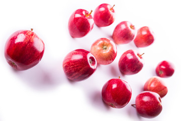 few red apples