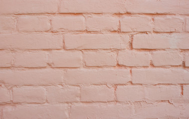 peach brickwall  background