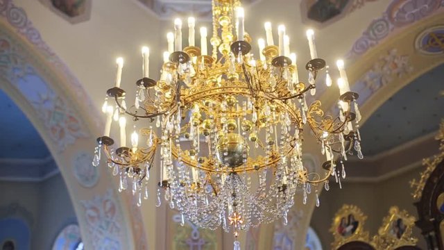 Beautiful architecture of old Christian church