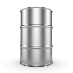 3D rendering aluminum barrel