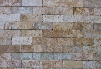 Modern stone brick wall background. Stone texture.