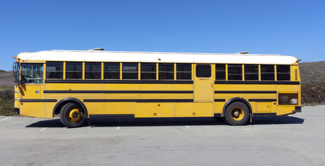 Naklejka na ściany i meble School Bus