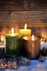 Adventskerzen - dritter Advent