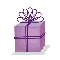 gift box present isolated icon vector illustration design