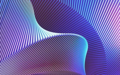 Poster de jardin 3D Abstract Background Illustration  © ktsdesign
