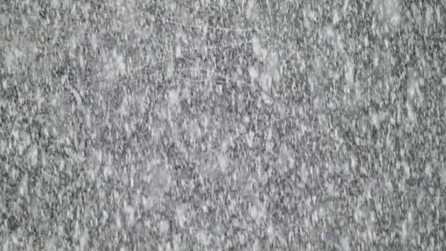 Dichtester Schneefall