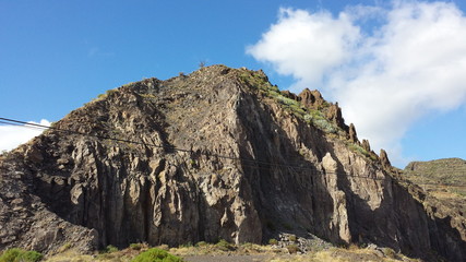 Beautiful unique landscape of Canary Island Tenerife