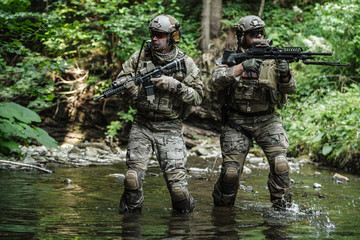 army rangers in the mountains