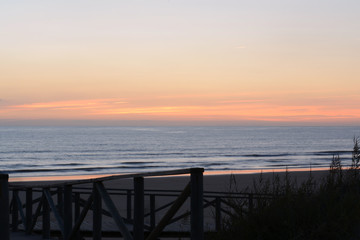 atardecer