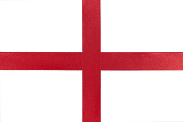 Obraz premium Rotes Geschenkband