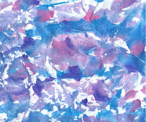 Paint spots on paper. Background