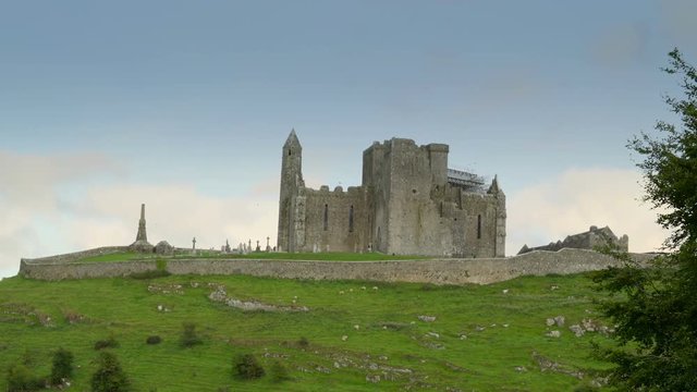 The beautiful Rock of Cashel in Ireland. The Rock of Cashel also known as Cashel of the Kings and St. Patrick s Rock is a historic site located at Cashel County Tipperary Ireland.