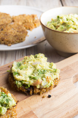 Quinoa with guacamole