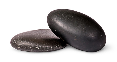 Two black stones for Thai spa