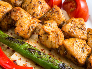 chicken kebabs