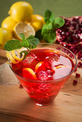 Pomegranate Lemonade - Beverage Photography - 125749798