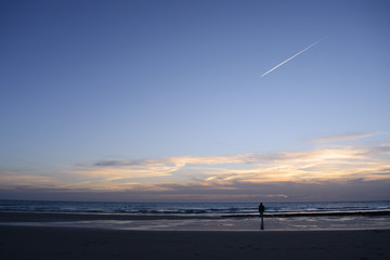 atardecer