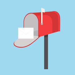 Mailbox vector icon