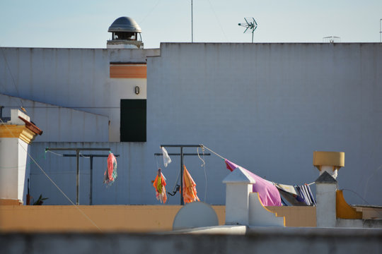 ropa tendida