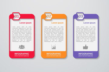 Vector infographic template 