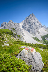 Fototapeta na wymiar Mount Bischofsmütze, Filzmoos, Salzburger Land, Austria