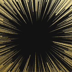 Obraz premium Transparent glow light effect. Star burst with sparkles.