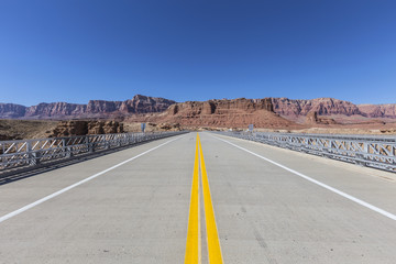 Marble Canyon Bridge in Northern Arizona