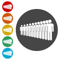People standing