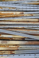 Alteisen Rohre und Steher