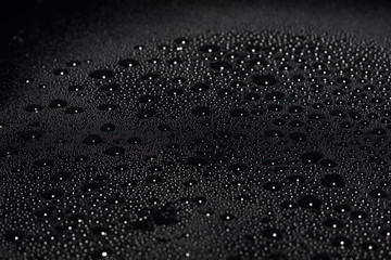 Bokeh auf black lack 