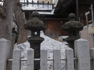 神社の灯篭