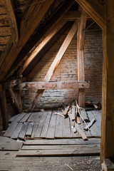 Obraz premium Dach, Dachboden, Dachgeschoss - Ausbau