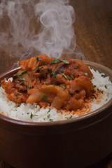 Fatta is a traditional dish in Egypt