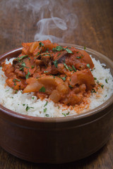 Fatta is a traditional dish in Egypt