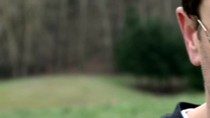 The battle between good and evil ensues in a deep evergreen forest as both men fight to survive.