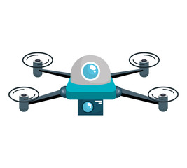 drone technology modern icon vector illustration design