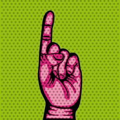 hand human symbol isolated icon vector illustration design