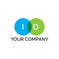 simple initial two circle ID