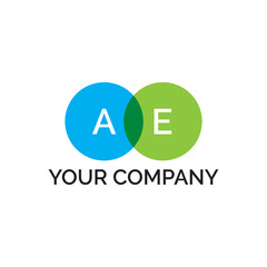 simple initial two circle AE