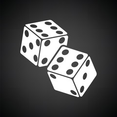 Craps dice icon
