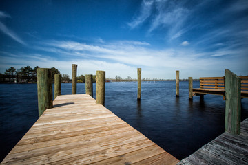 Naklejka premium Wharfs