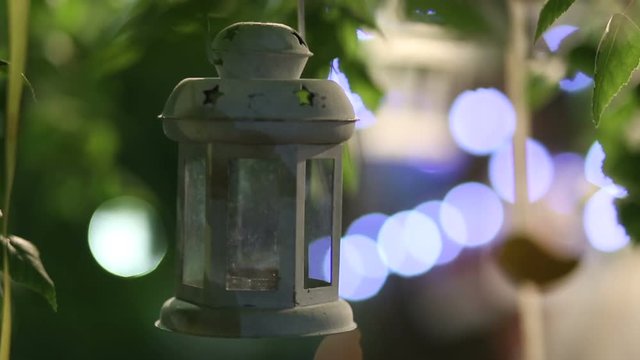 Clay illuminator in the evening