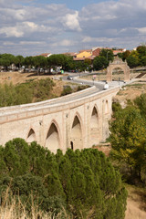 bridge of  Arevalo, Avila province, Castilla y Leon, Spain