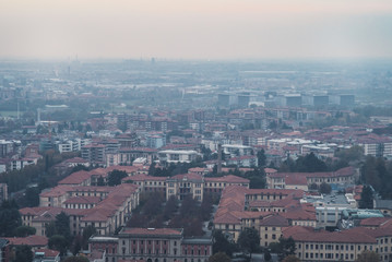 A city from above